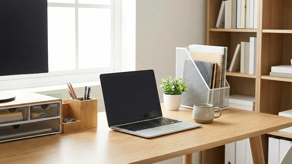 Boost Productivity: Keeping Desk Clutter Free with Organizers for a Tidy Workspace