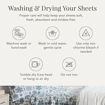 Bed Sheet Care Instructions Washing Tips for Cotton: Expert Guide