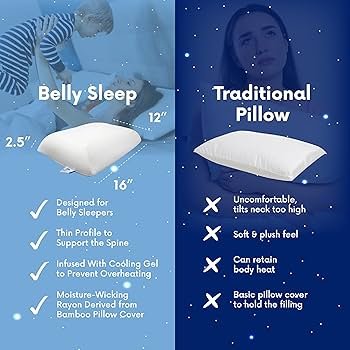 Best Pillow Filling for Stomach Sleepers: