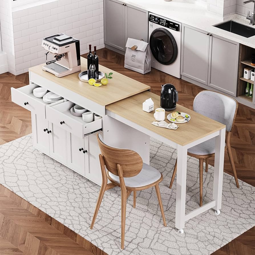 Kitchen Cart vs Kitchen Island for Small Space: Ultimate Comparison