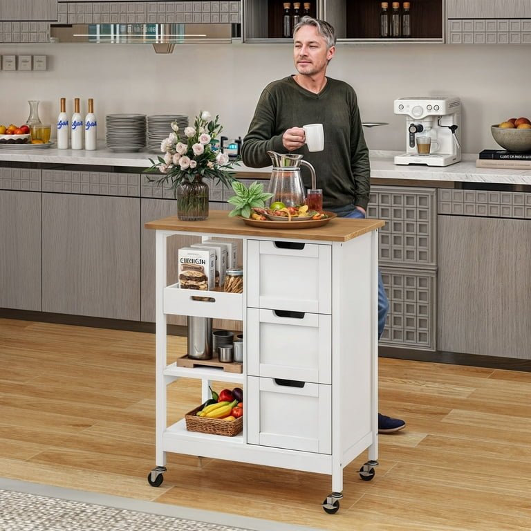 Kitchen Cart vs Kitchen Island for Small Space: Ultimate Comparison
