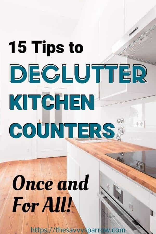 How to Declutter Kitchen Countertops Quickly for a Tidy Home