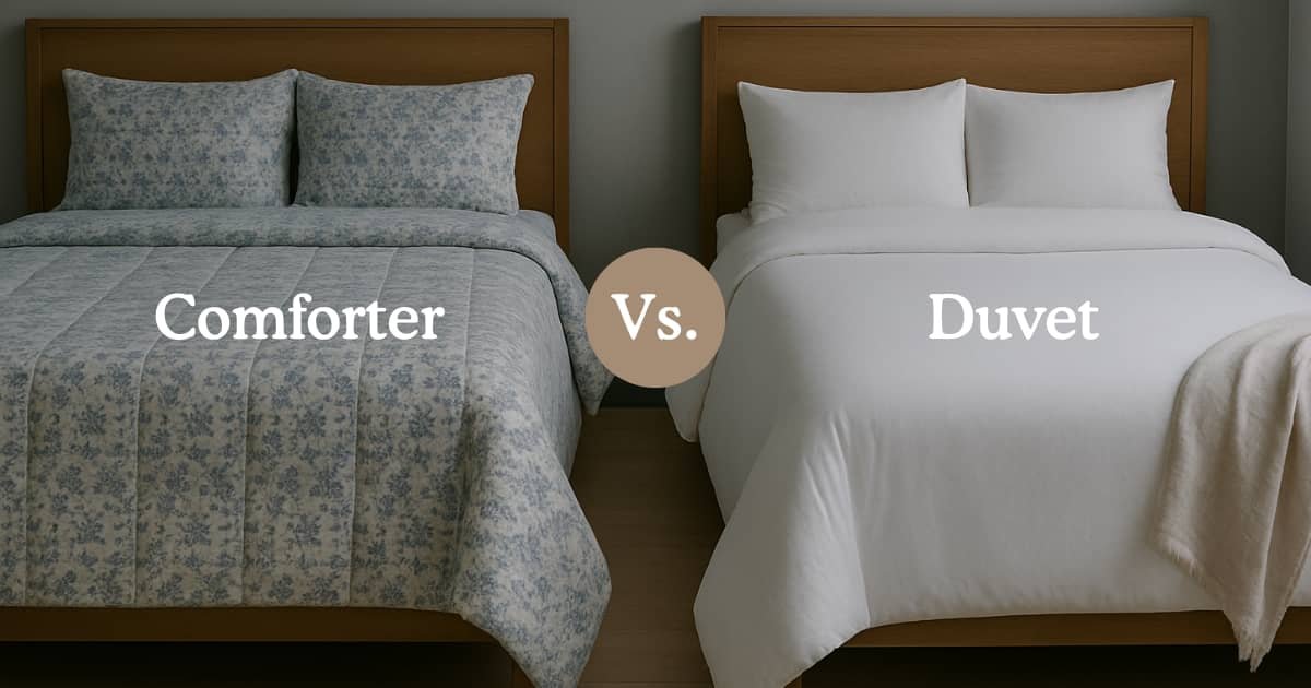 How to Choose Between Duvet and Comforter: Ultimate Guide