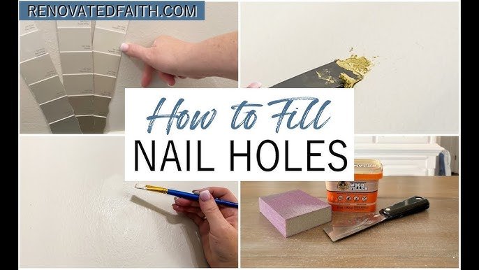 How to Fix Nail Holes in Wall Before Moving: Easy Steps
