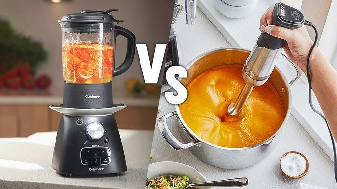 Immersion Blender Vs Countertop Blender: Which Is Best for You?