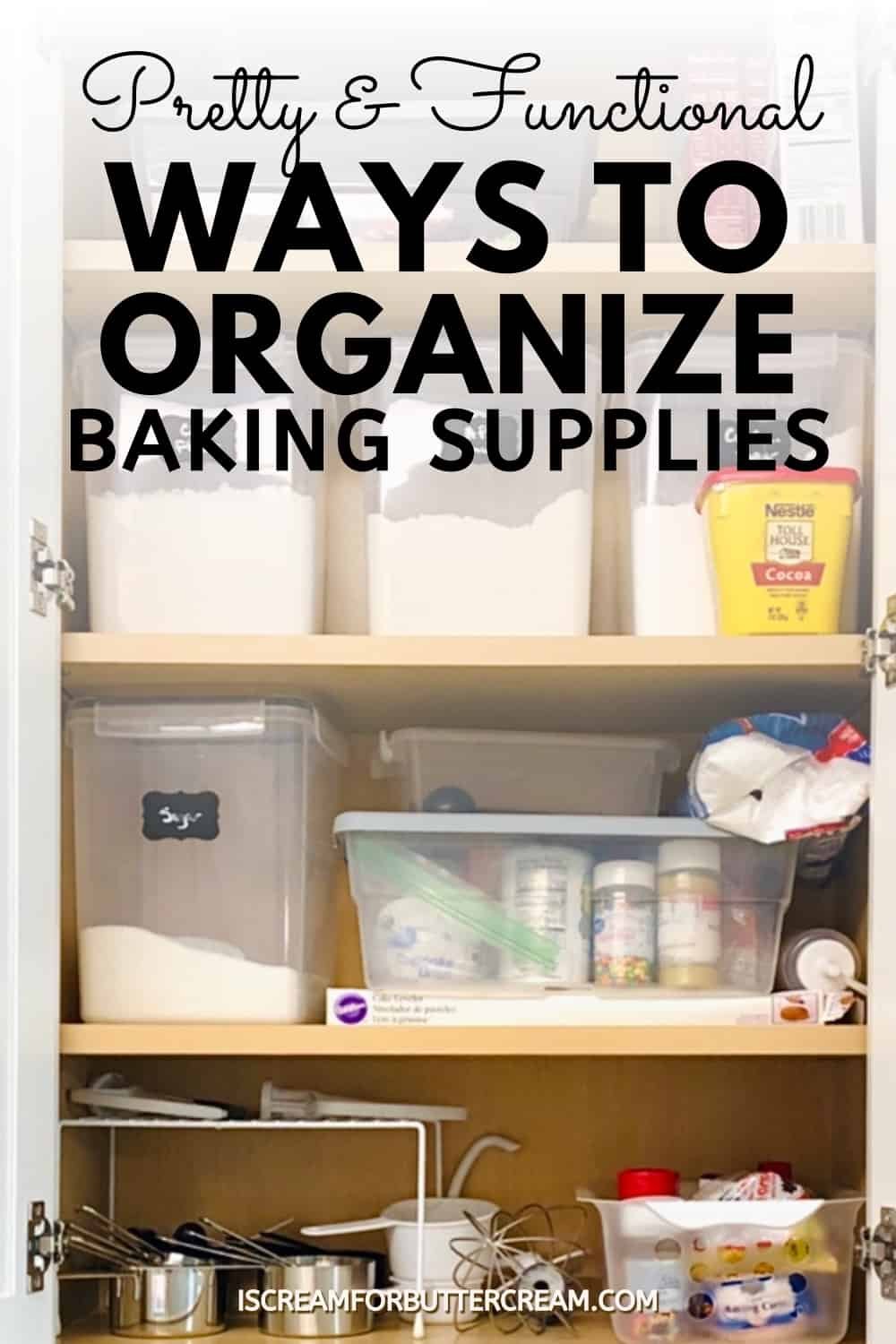 How to Organize Baking Supplies in Kitchen for Maximum Efficiency