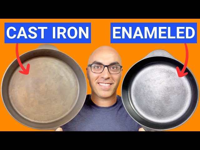 Enameled Cast Iron Vs Bare Cast Iron Comparison: Which Is Better?
