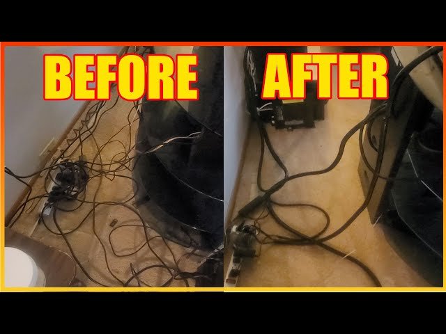 How to Organize Cables Behind TV Stand: Easy & Tidy Solutions